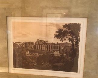 Some nice prints throughout the house