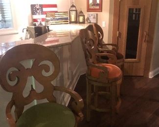 Set up for quality swivel stools