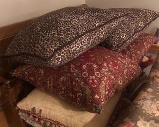 Nice assortment of pillows