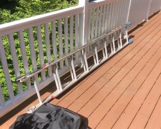 Nice size extension ladder