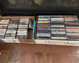 Cassettes and CDs