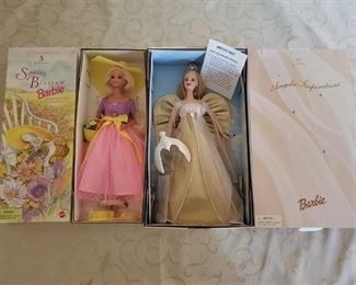 2 Avon Barbies new in box