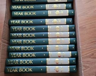 Thorndike and Barnhart Year Books of the 1990's and World Books