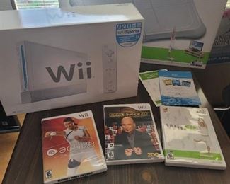 Used Wii System with Balance Board and Games