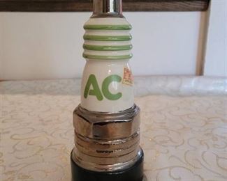 Vintage AC Sparkplug Decanter