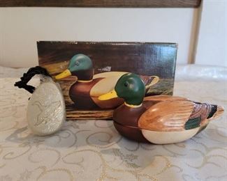 Avon Wild Mallard Organizer Clint Shower Soap
