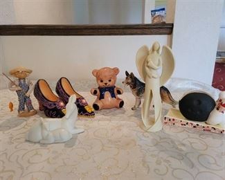 Figurines~ Angel, Deer, Shoes and More