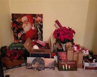 Christmas Decor~ Contents of Closet
