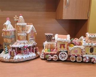 Light up Gingerbread Christmas Decor
