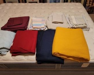 Full and Queen Sized Blankets and Sheets