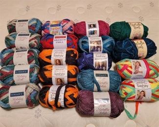 19 New Rolls of Yarn