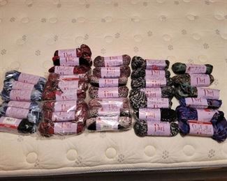 35 New Rolls of Laced Silky Ribbon