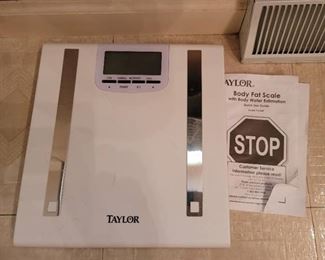 Taylor Body Fat Scale - no batteries