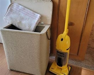 Eureka Vacuum~The Boss, Sleeping Bag and Vintage Hamper