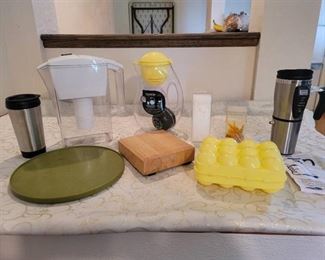 Brita Pitcher, Bobble Jug, Smart Mug and misc
