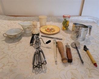 Vintage Kitchen Items