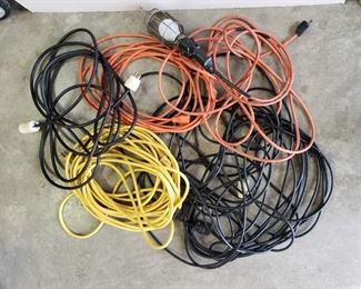 Extension Cords and Drop Light