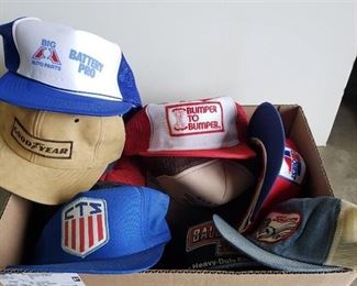 Hats - some are in rough shape