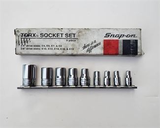 Snap on Torx Socket Set 9 pc