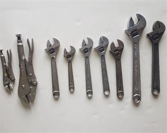 Crescent Wrenches and Vise Grips