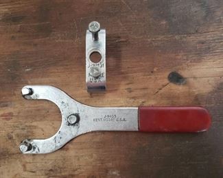 Kent Moore Air Conditioner Clutch hub holding tool and upper steering compressor lock plate tool