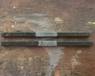 Vintage thread chasers No.1 and No.2 NU-TRIX, REIFF & NESTOR CO.