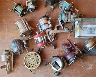 Assortment of Fishing Reels