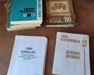 1980 and 1983 Vehicle Service Manuals