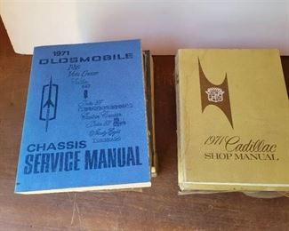 1971 Oldsmobile and Cadillac Service Manuals