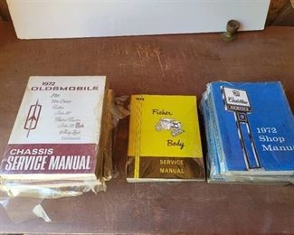 1972 Oldsmobile, Fisher and Cadillac Service Manuals