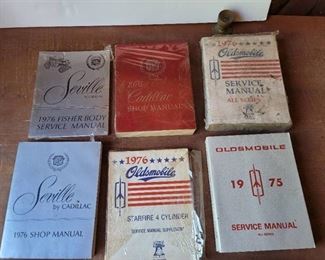 1975 and 1976 Cadillac and Oldsmobile Service Manuals
