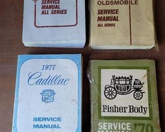 1977, 1978 and 1979 Cadillac and Oldsmobile Service Manuals