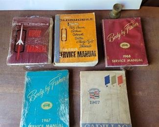1965, 1967, 1968 Oldsmobile and Cadillac Service Manuals