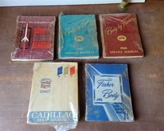 1975, 1967, 1968, 1969 Cadillac and Oldsmobile Service Manuals