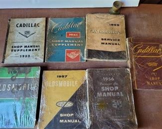 1950's Cadillac and Oldsmobile Service Manuals