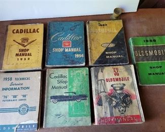 1950's Cadillac and Oldsmobile Service Manuals