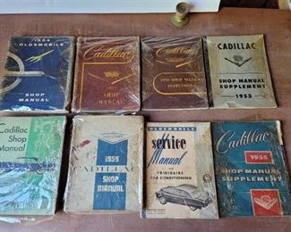 1950's Cadillac and Oldsmobile Service Manuals