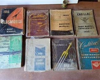 1950's Cadillac and Oldsmobile Service Manuals
