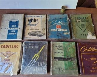 1950's Cadillac and Oldsmobile Service Manuals