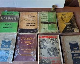 1950's Cadillac and Oldsmobile Service Manuals