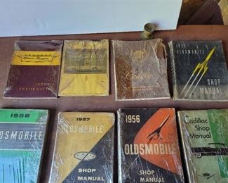 1950's Cadillac and Oldsmobile Service Manuals