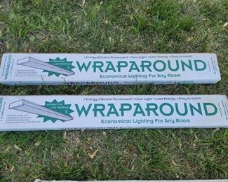 Wrap Around Fluorescent Fixtures and Bulbs