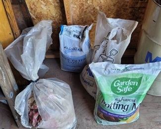 Pool Sand, Play Sand, Potting Mix and Concrete