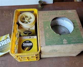 Floating Crappie Light and Fishing Line