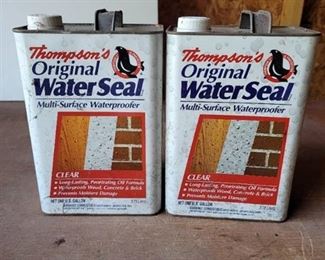 2 Full Cans Thompsons Water Seal