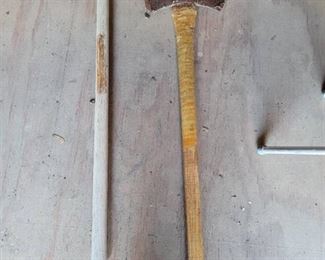 Sledge Hammer and Axe