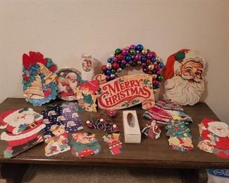 Vintage Christmas Decor and more