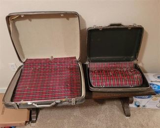 Vintage Hard Luggage~2 pcs.