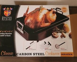 NEW Turkey Roaster with V~Rack