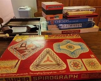 Super Spirograph and Other Vintage Games